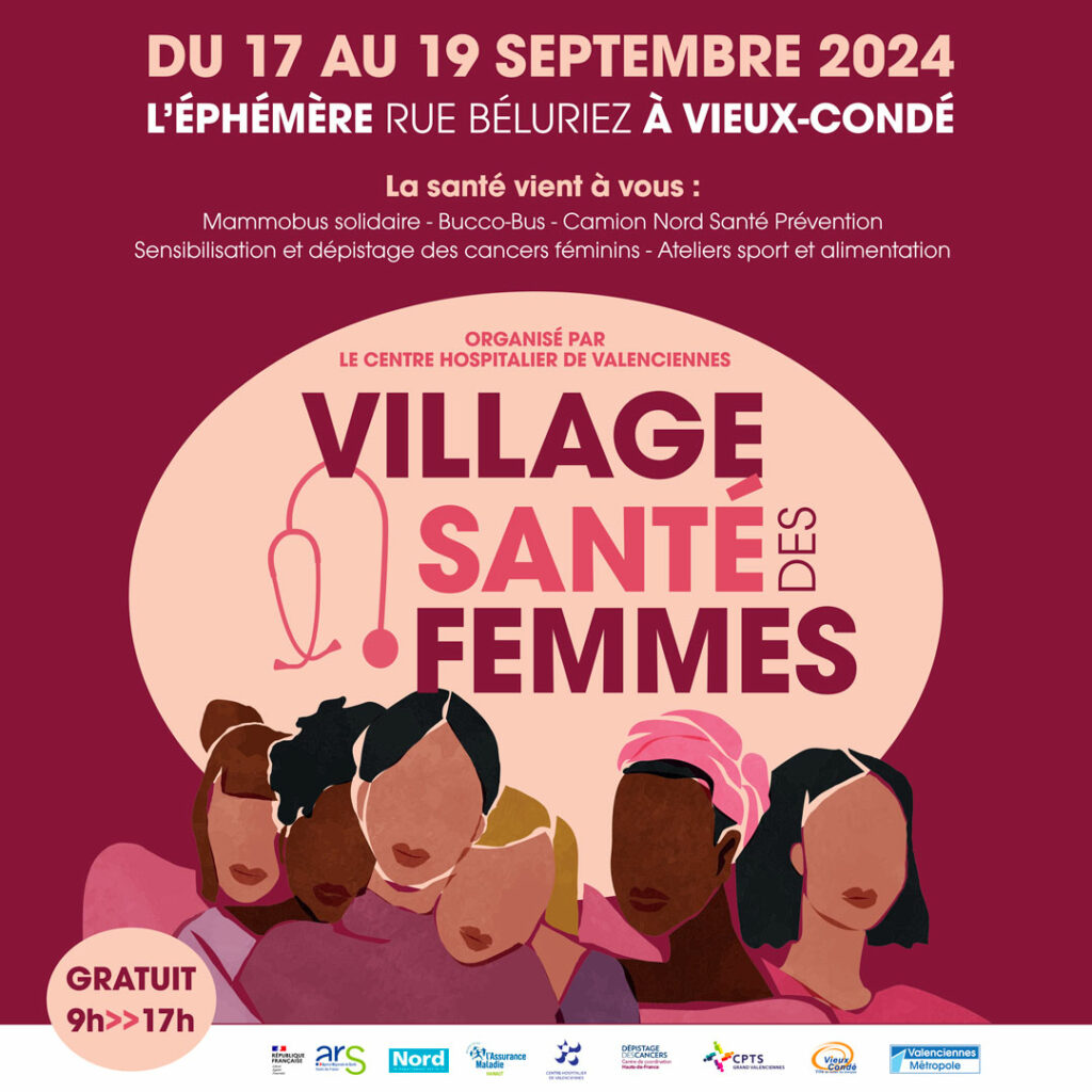 Village Santé des Femmes - Vieux Condé - Les 17,18 et 19 septembre